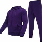 Men's Fleece Tracksuit Set | Zip-Up Hoodie & Jogger Sweatpants